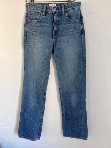 Ungrid 하이웨스트 스트레이트 데님