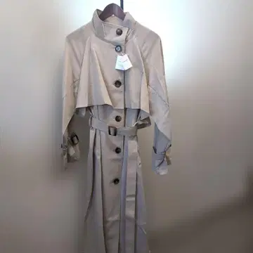 [ 미사용 새상품 ] INGNI 스탠드 카라 트렌치코트 M 사이즈