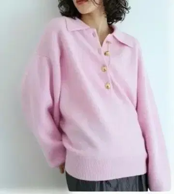 ADAM ET ROPE' 피케 셔츠 니트 풀오버