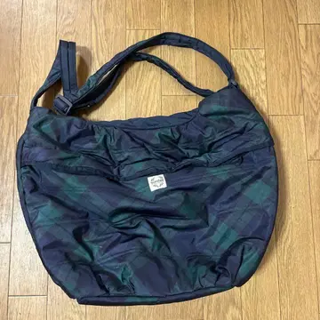 00s 체크 숄더백