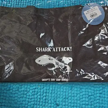 스누피 서프 코튼 토트백