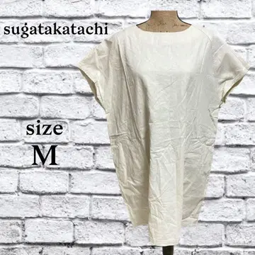 P5 스가타카치 [ M ] 상의 풀오버 라운드넥 린넨 혼방