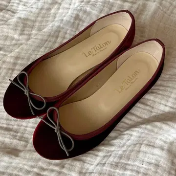 플랫슈즈 벨로아