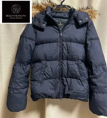 BEAUTY & YOUTH/네이비/다운 자켓/S