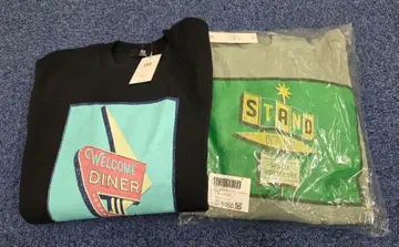 미사용 칸비오 맨투맨 후드티 L 사이즈 2벌 세트