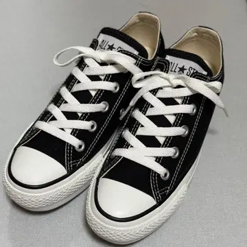 CONVERSE ALL STAR 블랙 스니커즈 23cm