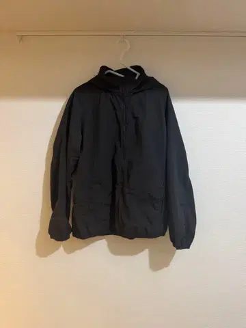 새상품급 무인양품 발수 나일론 윈드브레이커 셋업 블랙 XL 사이즈