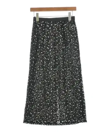 ROSE BUD 롱 맥시 길이 스커트 여성용