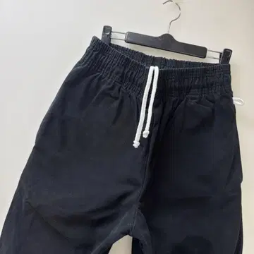 새상품급 쿠크만 셰프 팬츠 블랙 두꺼운 원단 가을 겨울용