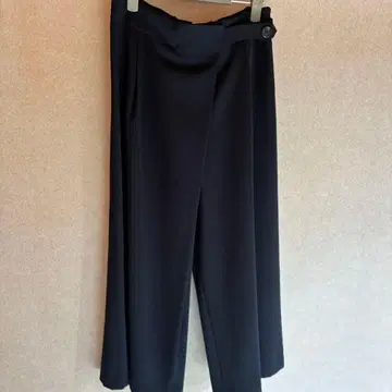 untitled 블랙 와이드 팬츠 사이즈 4