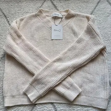 니나뮤우 니트 아이보리