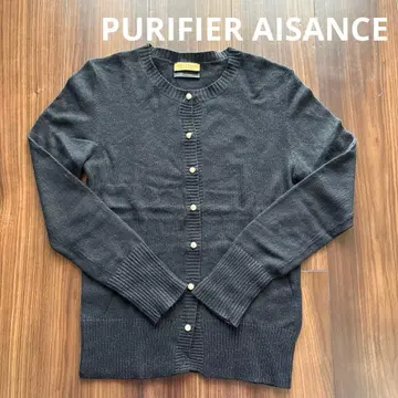 PURIFIER AISANCE 실크 캐시미어 가디건