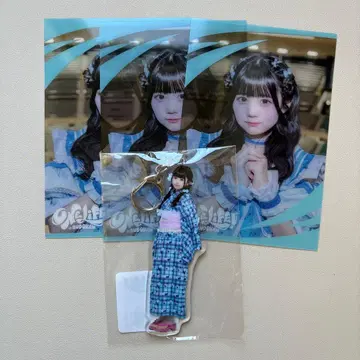 무지개깃털 미니 아크릴 키링