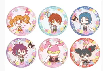 오네가이 마이멜로디 캔뱃지 02 / 미니 캐릭터 [ 6개 ] 미개봉