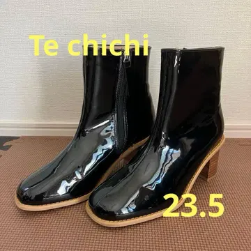 Te chichi 테치치 스퀘어토 에나멜 부츠 여성용 23.5
