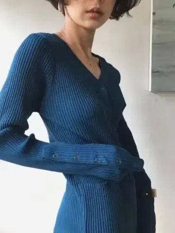 아메리빈티지 스냅 버튼 니트 셋업 2세트