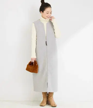 이너 터틀 세트 오버롤 스커트