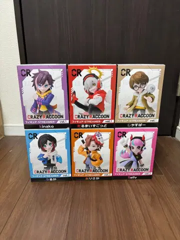 CrazyRaccoon GIGO 피규어 컴프 세트 6체 묶음 판매