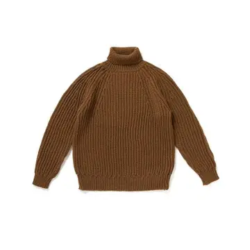 FELT YARN TURTLE SWEATER(DUNE)