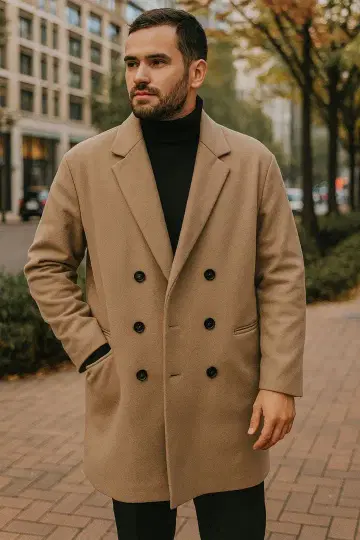 BLACK 플라이데이 기획 RAGEBLUE의 베이지 코트