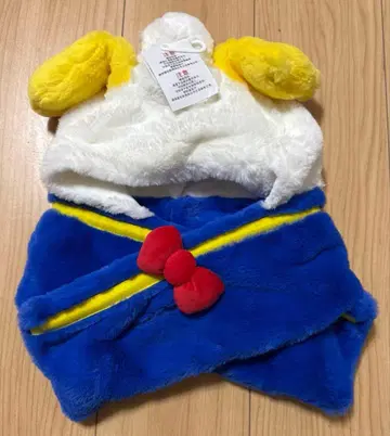 상하이 디즈니 도날드 팬캡 귀 움직이는 파카 귀 모자