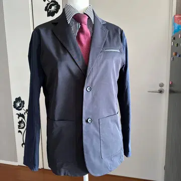 YZO WORK WEAR SUIT 자켓 블루/블랙 콤비 M