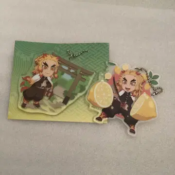 귀멸의 칼날 렌고쿠 쿄쥬로 지역 한정 키링