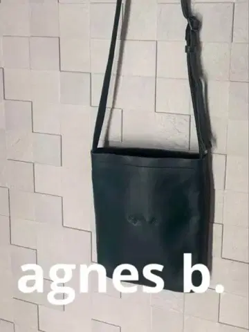 agnes b 'PETER' 숄더백 그린