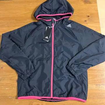 adidas 블랙 핑크 아우터 M