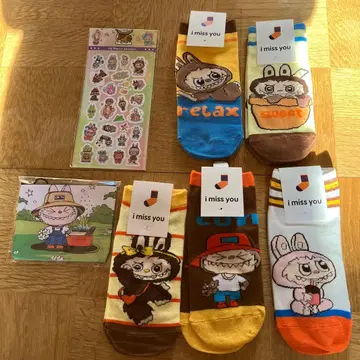 러브브 삭스 5족 파우치 씰