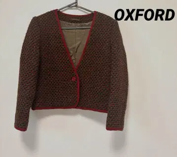 OXFORD 테일러드 자켓 울 100% 겉옷