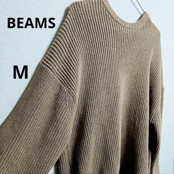BEAMS 빔즈 긴팔 니트 M 사이즈 루즈핏