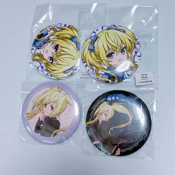 수호캐릭터 우타우 캔뱃지 4개