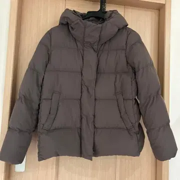 다운 자켓 여성용 S 브라운 MUJI