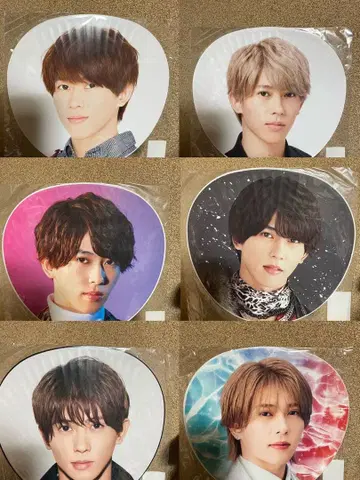 A! group 스에자와 세이야 점보 부채 6개 세트 판매