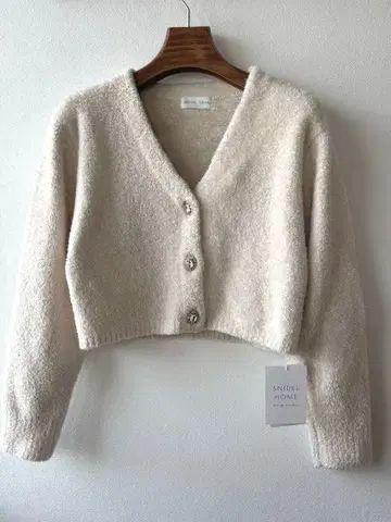 [ 택 포함 새상품 ] Snidel Home 비쥬 버튼 가디건