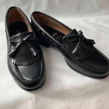 REGAL / 리걸 퀼트 태슬 로퍼 22cm 블랙