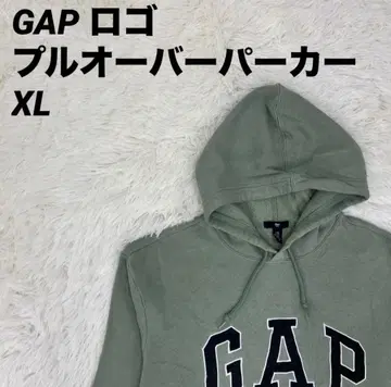 풀오버 후드티 GAP 로고 그린 XL 사이즈