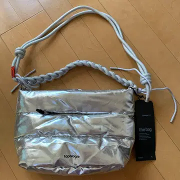 topologie 숄더백 실버