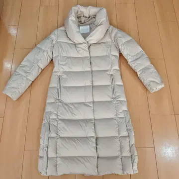 RIVE DROITE 베이지 다운 코트