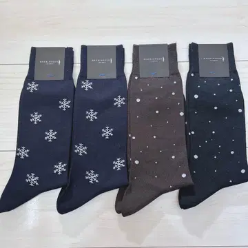 매킨토시 남성용 삭스 4족 25-27cm 눈