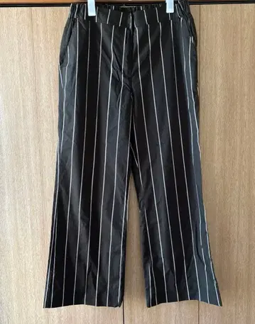 [ 시착만 한 상품 ] 마리메꼬 팬츠 스트라이프 코튼 100% 택 포함