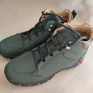 하이컷 캐주얼 슈즈 그린 사이즈 26cm