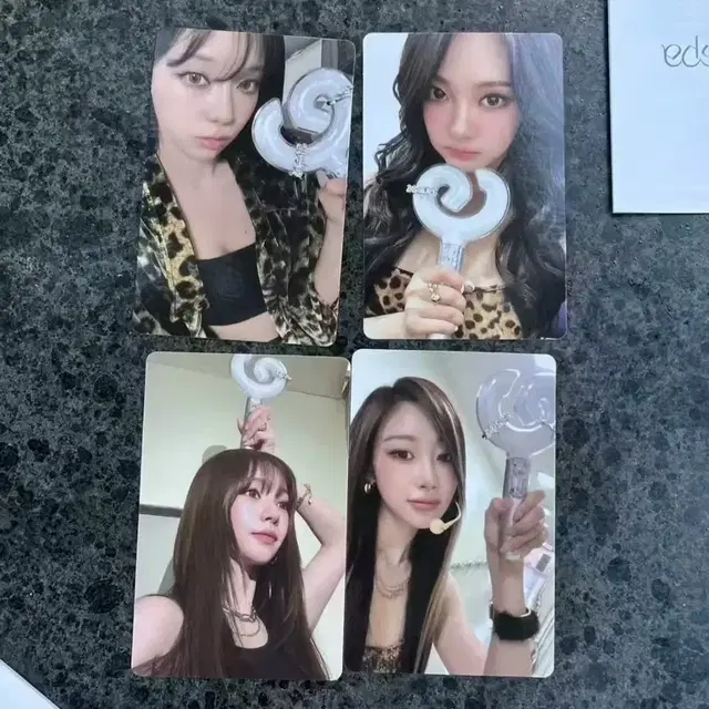 aespa 응원봉 포카