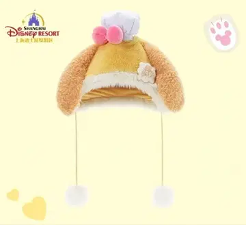 택 포함 새상품 상하이 디즈니 팬캡 쿠키안