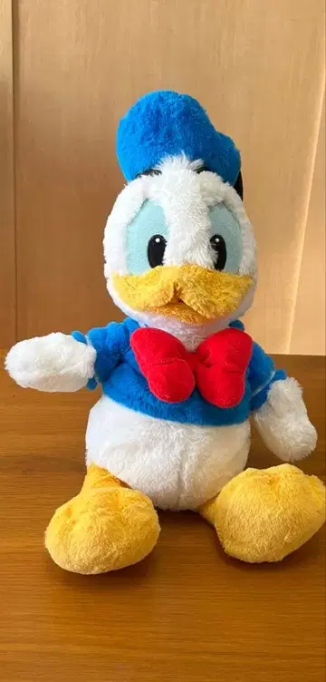 도널드 덕 플러피 플러시 봉제 인형 디즈니
