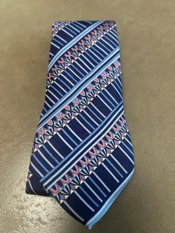 에밀리오 푸치 넥타이 네이비 스트라이프