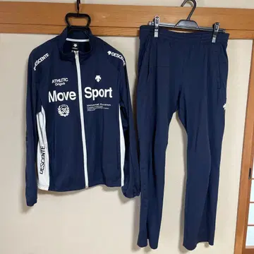 무브 스포츠 데상트 셋업 저지 트랙 XL 사이즈