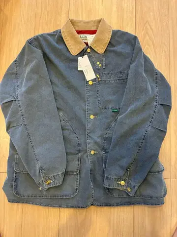 새상품 미사용 비즈 필드 코트 인슐레이티드 인디고 M