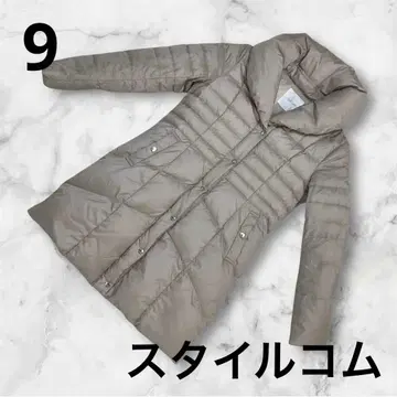 [스타일콤] 여성용 다운 코트 베이지 9 사이즈